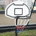 Height Adjustable Basketball Hoop, Portable Basketball Stand, 30" Backboard, Indoor Outdoor Goals Set for Kids Youth Adults - Image 8