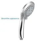 5 Setting Handheld High Pressure Shower Head with 5 Foot Hose - Image 12