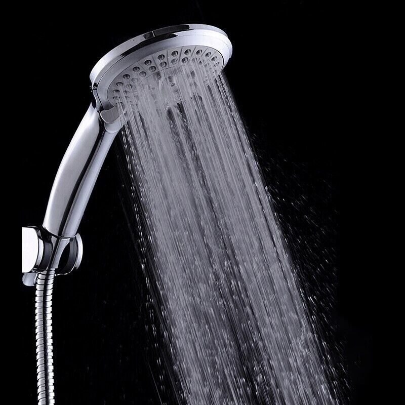 5 Setting Handheld High Pressure Shower Head with 5 Foot Hose