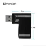 3 Port USB 3.0 Hub Splitter Adapter for Desktop PC Laptop and Mac - Image 8