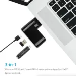 3 Port USB 3.0 Hub Splitter Adapter for Desktop PC Laptop and Mac - Image 11