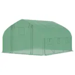 Outsunny High Tunnel Greenhouse 11.5' Large Walk-In with Mesh Door and Windows - Image 8