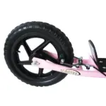 HOMCOM Adjustable Height Kick Scooter for Kids 5-12, Non-Slip Footplate, Big Wheels, Rear Brake, Pink - Image 8