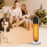 HOMCOM Home Space Heater, Portable Electric Heaters with 45 Degree Oscillation, Remote Control, 24H Timer and Overheating Protection, 1500W/1000W - Image 10