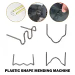 150W Hot Stapler Plastic Repair Welding Kit with 600 Staples Pliers and Knife - Image 17