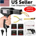 150W Hot Stapler Plastic Repair Welding Kit with 600 Staples Pliers and Knife