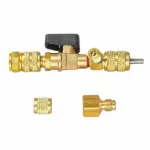 HVAC Schrader Valve Core Remover Tool with 1/4 and 5/16 Inch Ports - Image 8