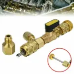 HVAC Schrader Valve Core Remover Tool with 1/4 and 5/16 Inch Ports - Image 12