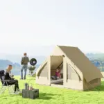 Inflatable Camping Tent with Hand Pump, 4 Season Blow Up Tent, Waterproof and Windproof with Mesh Windows and Doors - Image 10