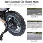 Aosom Kids 6V Electric Ride-On Motorcycle with Training Wheels, Battery-Powered, Red - Image 8