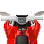 Kids ATV 6V Ride-On Four-Wheeler with Forward Reverse Red Durable Wheels for Toddlers 18-36 Months - Image 9