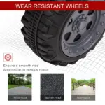 Kids 6V ATV Ride-On Car with Forward and Reverse Red for Ages 18-36 Months - Image 7