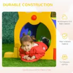 6 Section Kids Caterpillar Crawl Tunnel Playset for Ages 3 to 6 - Image 5