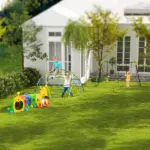 6 Section Kids Caterpillar Crawl Tunnel Playset for Ages 3 to 6 - Image 9