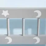 Kids Toy Storage Bench with Backrest and Safety Hinge, White and Gray - Image 8