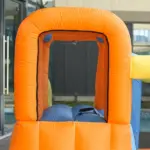 Outsunny Kids Inflatable Water Slide 5-in-1 Bounce House Water Park Jumping Castle with Water Pool, Slide, Climbing Walls and 450W Air Blower - Image 13
