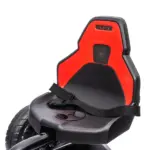 Kids Pedal Go Kart Outdoor Ride-on Toy with Adjustable Seat Swing Axle Handbrake Red for Boys and Girls 3-8 Years - Image 9
