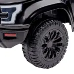 Kids Police Ride-On Push Car with Megaphone and Hidden Storage Black Ages 18-60 Months - Image 8