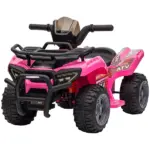 Kids Ride On Motorcycle 6V Battery Powered with Real Working Headlights for Toddlers 18-36 Months Pink - Image 11