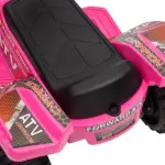 Kids Ride On Motorcycle 6V Battery Powered with Real Working Headlights for Toddlers 18-36 Months Pink - Image 9