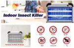 Indoor UV Bug Zapper with 2800V Grid and Two 10W UV Lamps - Image 12