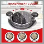 Large Manual Chicken Shredder Tool with Twist Handle and Non Slip Base BPA Free - Image 8