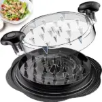Large Manual Chicken Shredder Tool with Twist Handle and Non Slip Base BPA Free - Image 14