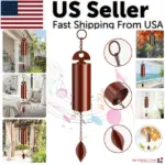 Deep Tone Metal Wind Bell Chime for Outdoor Patio and Garden