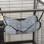 PawHut Large Metal Small Animal Cage with Hammock 4 Tiers and Removable Tray Gray Extra Space for Ferrets Chinchillas - Image 10