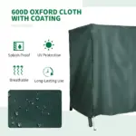 Large Outdoor Swing Chair Cover for your Garden and Patio Furniture Protects Against the Wind UV Rays and Water - Image 4