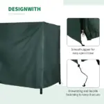 Large Outdoor Swing Chair Cover for your Garden and Patio Furniture Protects Against the Wind UV Rays and Water - Image 6