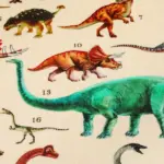 Qaba Large Play Mat 79 Inch x 59 Inch, Crawling Mat for Toddlers, Living Room and Bedroom with Dinosaur Pattern, Khaki - Image 9