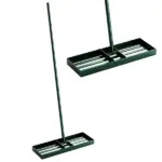 Outsunny Lawn Leveling Rake, 30" x 10" Heavy-Duty Yard Leveling Rake with 66.5" Handle for Backyard, Golf Course - Image 11