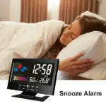 LED Digital Alarm Clock with Calendar Thermometer and Hygrometer - Image 11