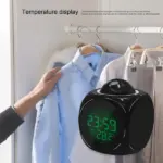 LED Projection Alarm Clock with LCD Display Voice Time Weather and Snooze - Image 16