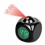 LED Projection Alarm Clock with LCD Display Voice Time Weather and Snooze - Image 19