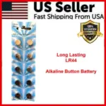 10 Pack LR44 AG13 A76 1.5V Alkaline Button Cell Batteries - Image 11