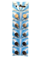 10 Pack LR44 AG13 A76 1.5V Alkaline Button Cell Batteries - Image 2