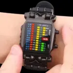 Multicolor LED Digital Sports Watch with Silicone Band - Image 12