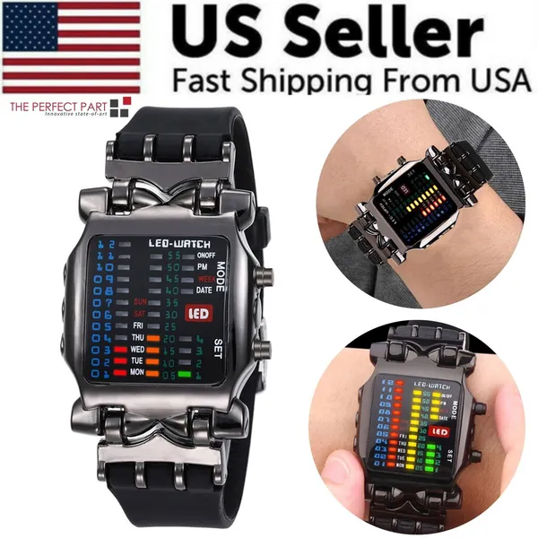luxury-mens-watch-led-sports-date-digital-bracelet-waterproof-quartz-wristwatch-6.webp Multicolor LED Digital Sports Watch with Silicone Band - Image 1
