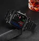 Multicolor LED Digital Sports Watch with Silicone Band - Image 4