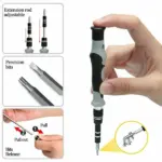 117 Piece Magnetic Precision Screwdriver Bit Repair Tool Kit - Image 4