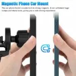 15W Magnetic Wireless Car Charger Air Vent Mount for iPhone 12 13 14 Series - Image 10
