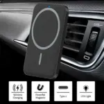 Type C 15W Magnetic Wireless Car Charger Air Vent Mount for iPhone 12 13 14 - Image 8