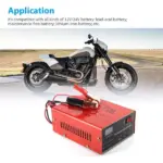 12V 24V 10A 140W Automatic Automotive Battery Charger with LED Display - Image 11