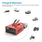 12V 24V 10A 140W Automatic Automotive Battery Charger with LED Display - Image 13
