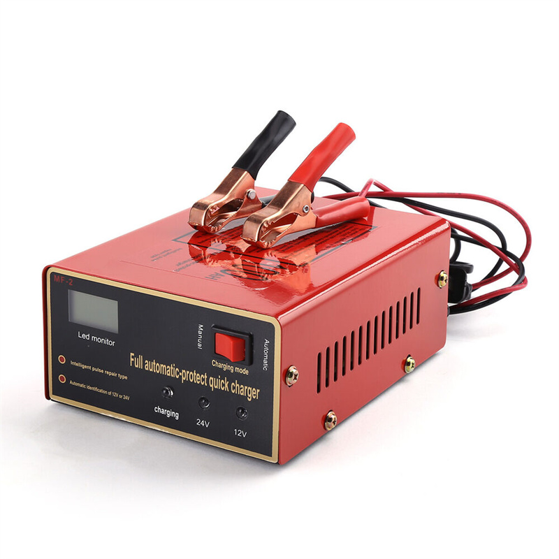 12V 24V 10A 140W Automatic Automotive Battery Charger with LED Display