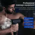 Percussion Massage Gun with 6 Speeds and 4 Massage Heads - Image 14