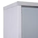 Medicine Cabinet Lockable 12"x20", Stainless Steel, 3 Tier with Shelves for Bathroom Storage - Image 8