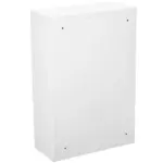 Medicine Cabinet Steel Wall Mount 24x16 3-Tier Storage Lockable White - Image 15